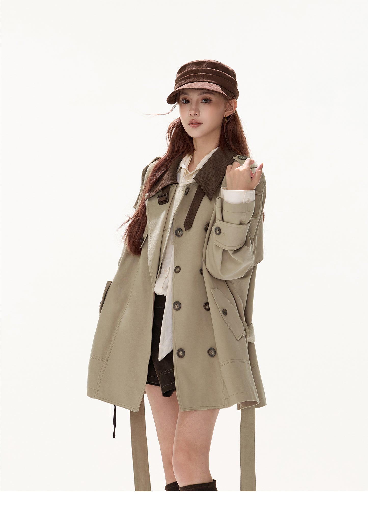 DOUBLE-BREASTED WORK JACKET