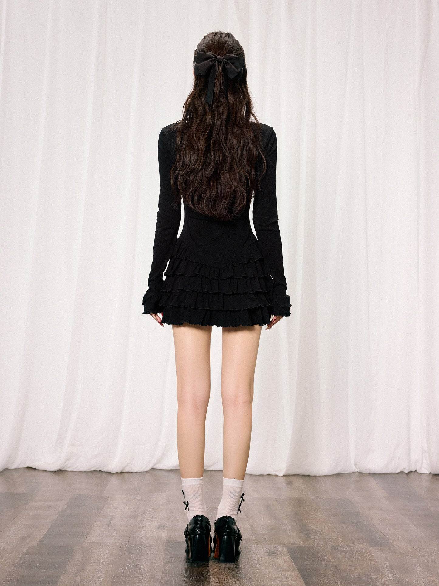 CHUNYU STYLE LITTLE BLACK DRESS