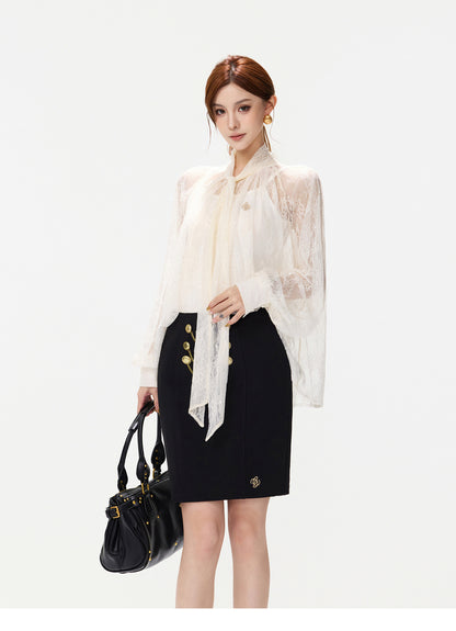GILDED LACE RIBBON SET