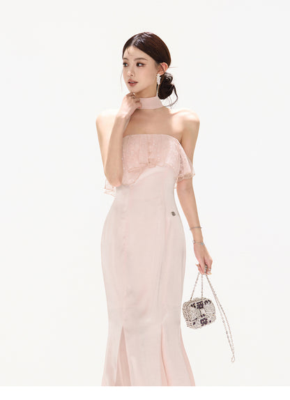 【日本在庫 】SATIN MERMAID DRESS