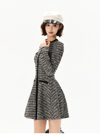 GLITTER HEPBURN KNIT DRESS