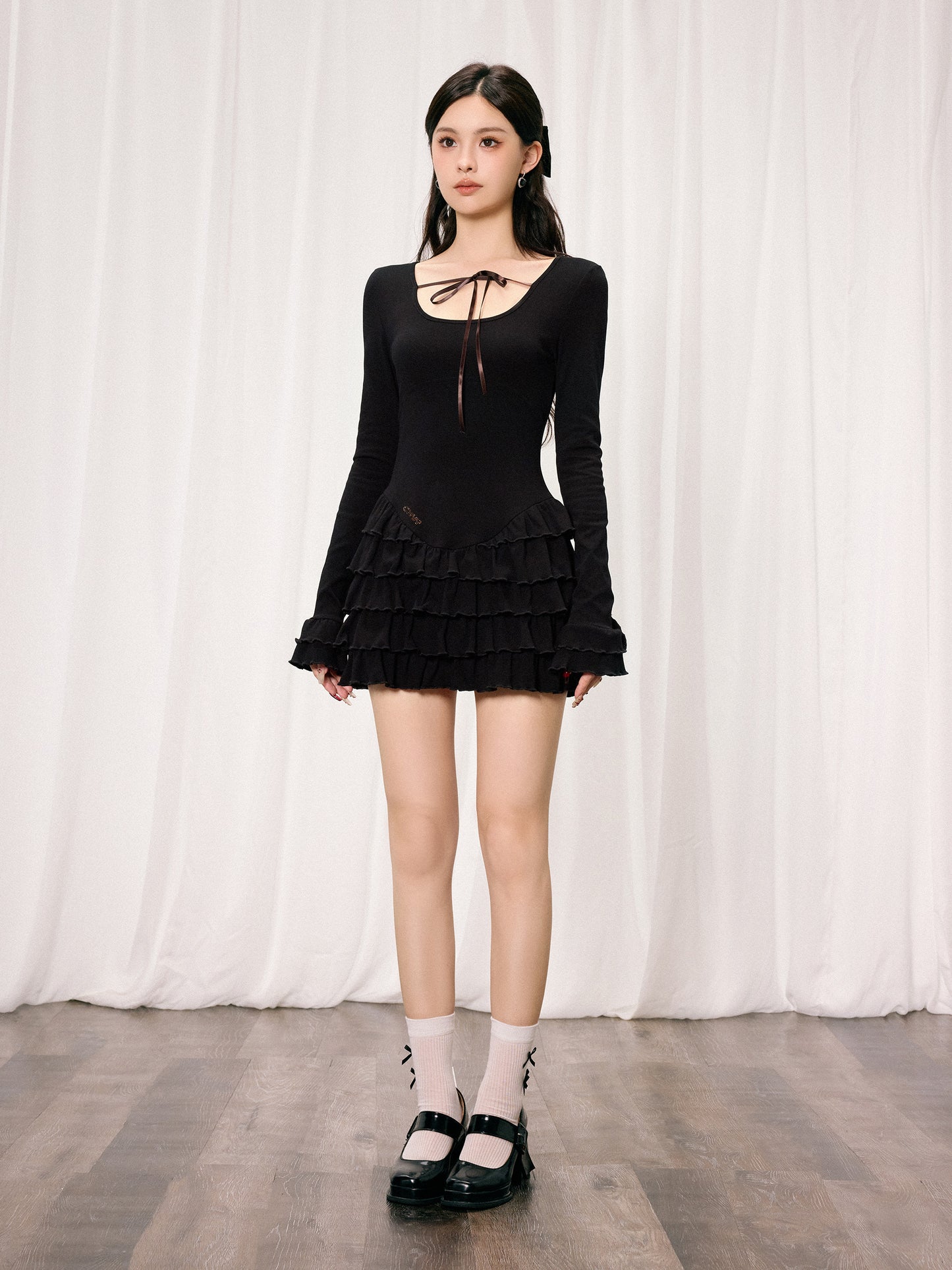 CHUNYU STYLE LITTLE BLACK DRESS