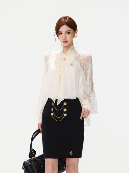GILDED LACE RIBBON SET