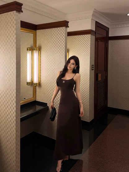 LAYERED KNIT CAMI DRESS SET