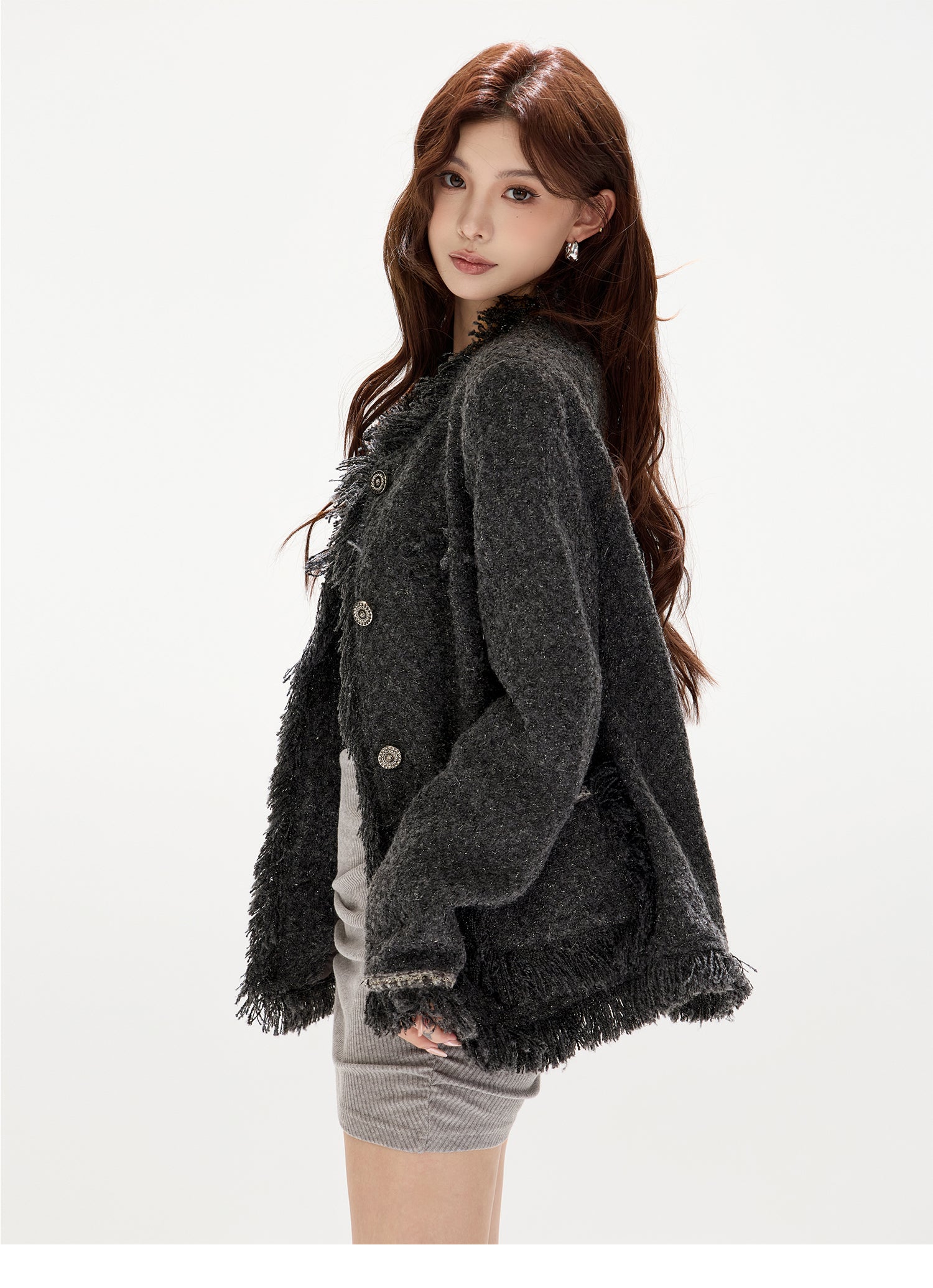 CELEBRITY STYLE TWEED JACKET – BIBIDO