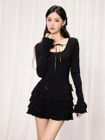 CHUNYU STYLE LITTLE BLACK DRESS