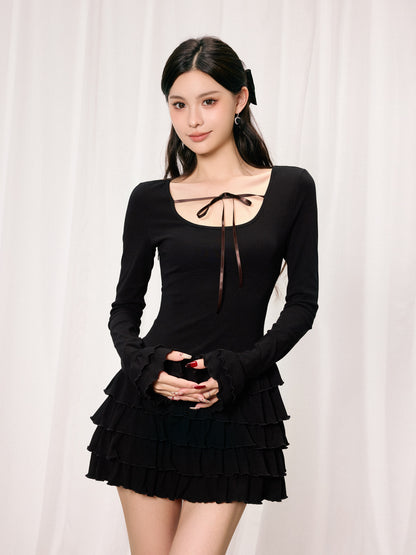 CHUNYU STYLE LITTLE BLACK DRESS