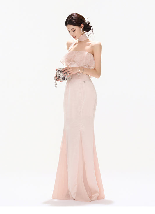 SATIN MERMAID DRESS