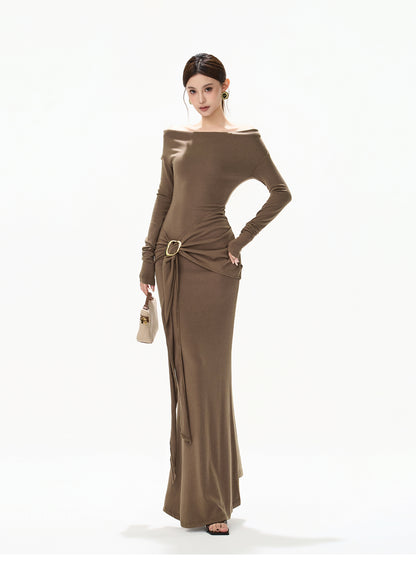 SLIM FIT KNIT MERMAID ONE-PIECE