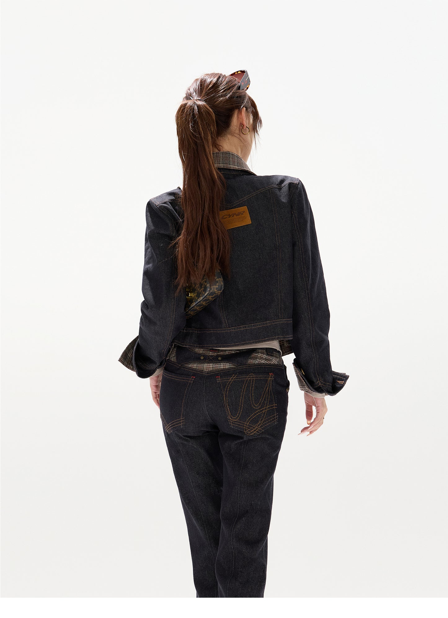 DENIM VINTAGE CONTRAST STITCH SET