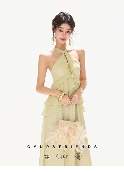 LUMINOUS VEIL DRESS