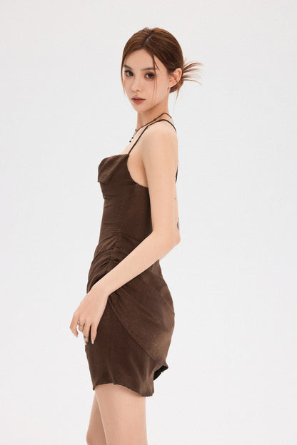 SATIN SLIP DRESS