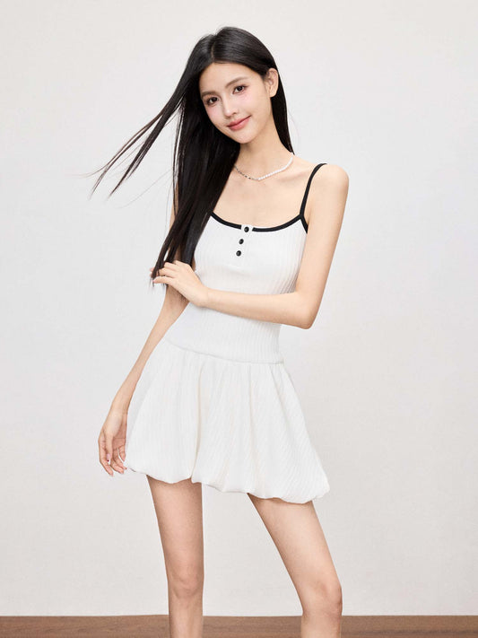 RIB CAMISOLE DRESS